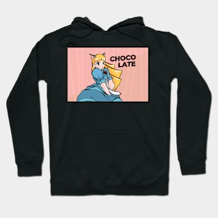 Anime Girl Choco Late Hoodie